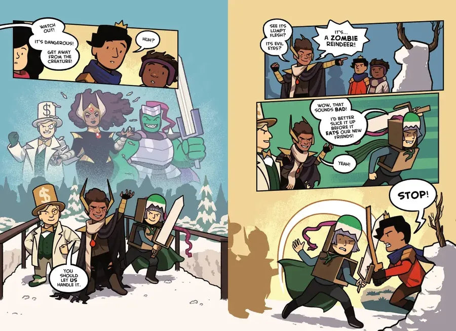 The Cardboard Kingdom #3: Snow and Sorcery US - Hardback (9780593481622)