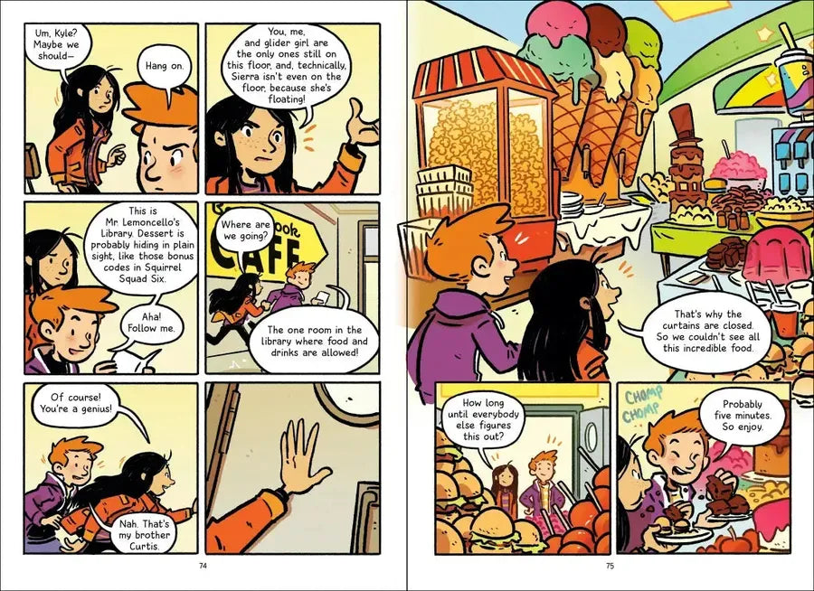 Escape from Mr. Lemoncello's Library: The Graphic Novel US - Paperback / softback