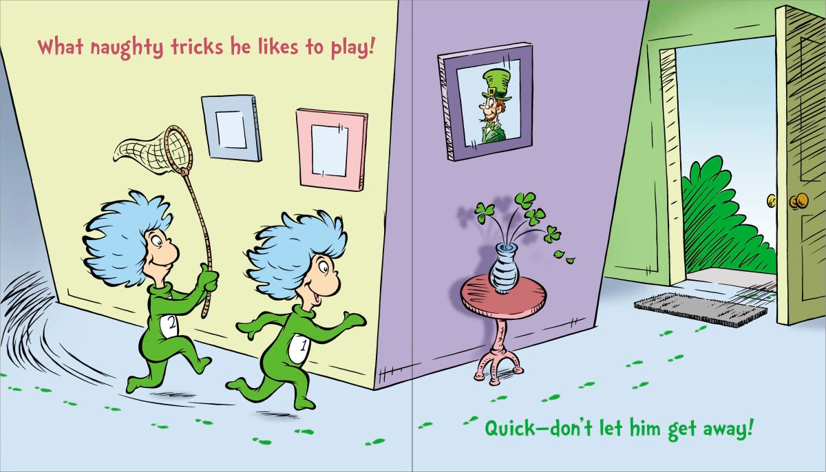 Thing One, Thing Two and the Leprechaun US - Board book