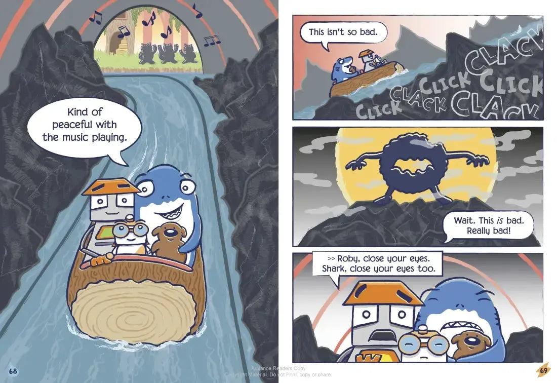 Shark and Bot #4: Epic Roller Coaster Ride! US - Hardback