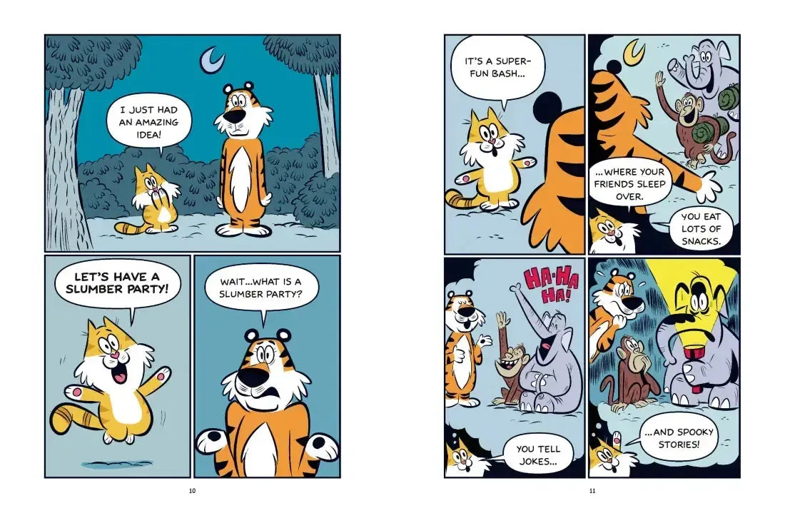 Tig and Lily: Up Late! US - Hardback (9780593486344)