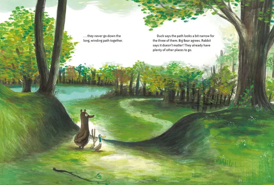 Rabbit, Duck, and Big Bear US - Hardback (9780593486986)
