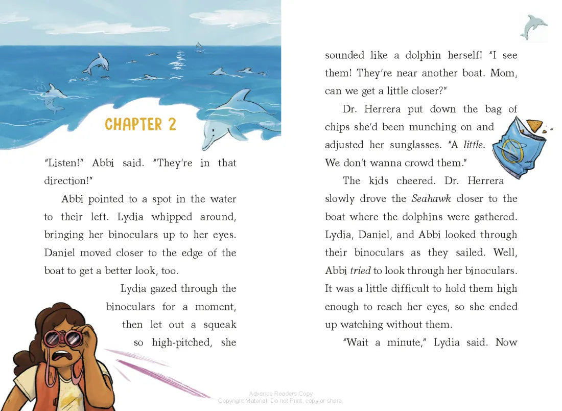 A to Z Animal Mysteries #4: Dolphin Detectives US - Paperback / softback