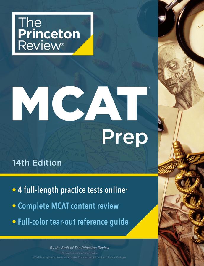 Princeton Review MCAT Prep, 14th Edition-Medicine and Nursing-買書書 BuyBookBook