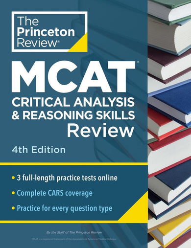Princeton Review MCAT Critical Analysis and Reasoning Skills Review, 4th Edition-Medicine and Nursing-買書書 BuyBookBook