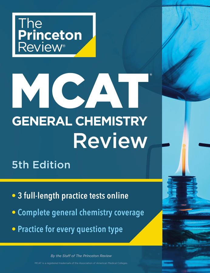 Princeton Review MCAT General Chemistry Review, 5th Edition-Medicine and Nursing-買書書 BuyBookBook