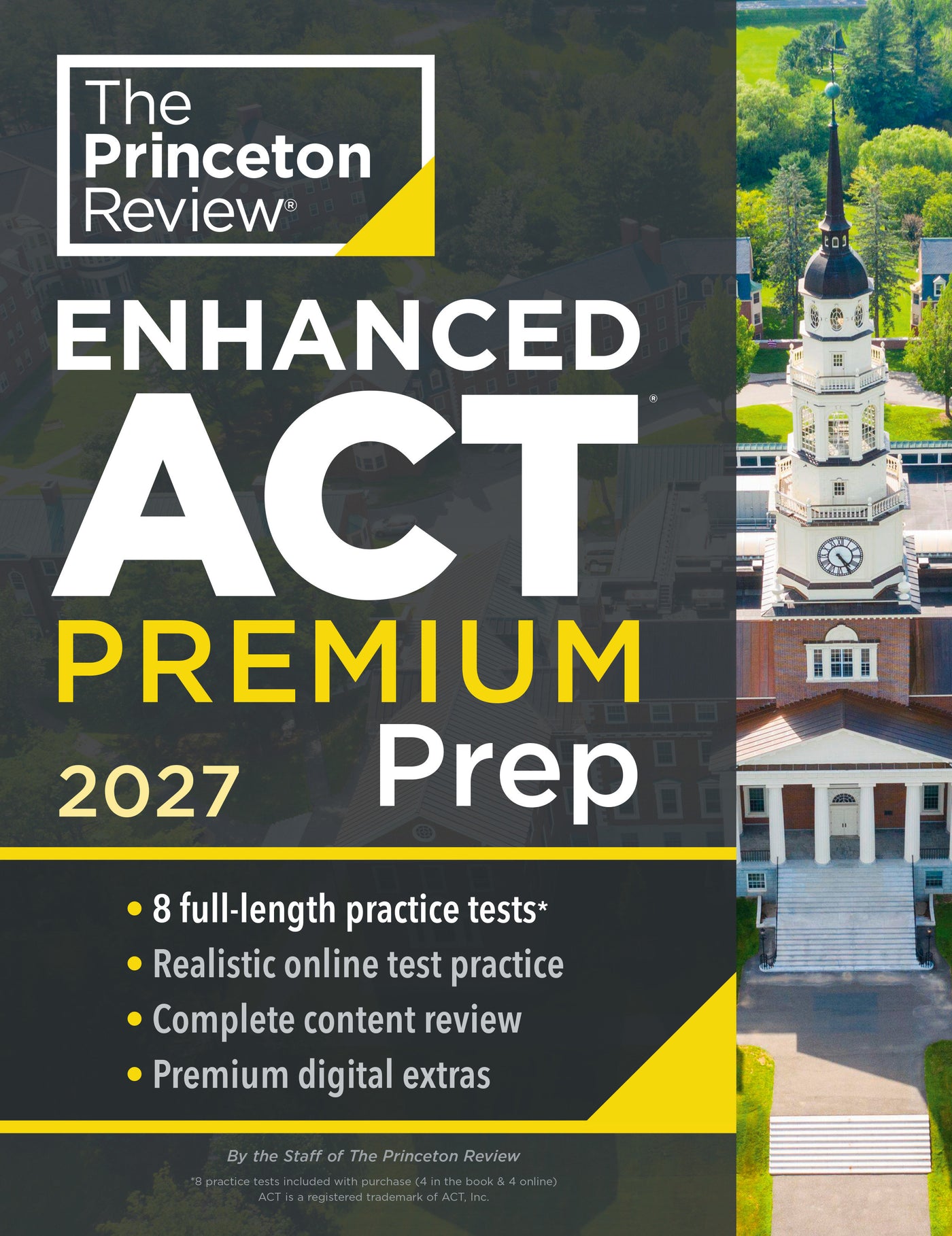 Princeton Review Enhanced ACT Premium Prep, 2027