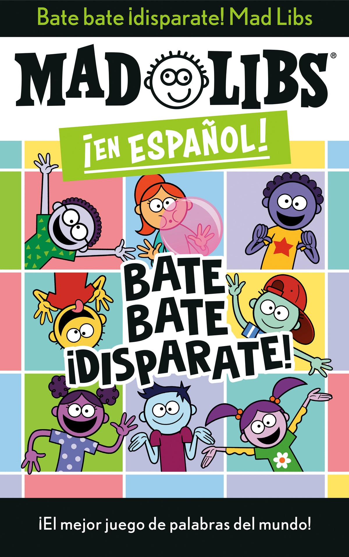 Bate bate, ¡disparate! Mad Libs cover (ISBN 9780593519158)