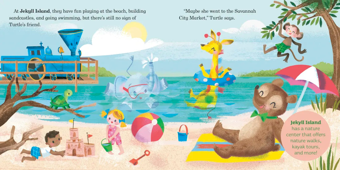 Welcome to Georgia: A Little Engine That Could Road Trip US - Board book
