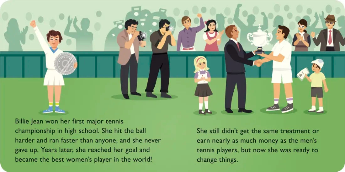 Who Is Billie Jean King?: A Who Was? Board Book US - Board book