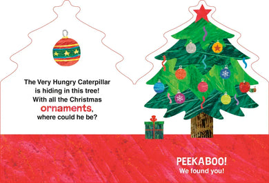 The Very Hungry Caterpillar's Peekaboo Christmas US - Board book