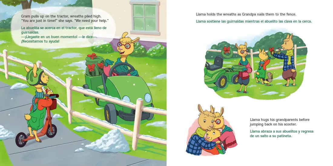 Llama Llama el ayudante de las fiestas English-Spanish Edition) US - Paperback / softback
