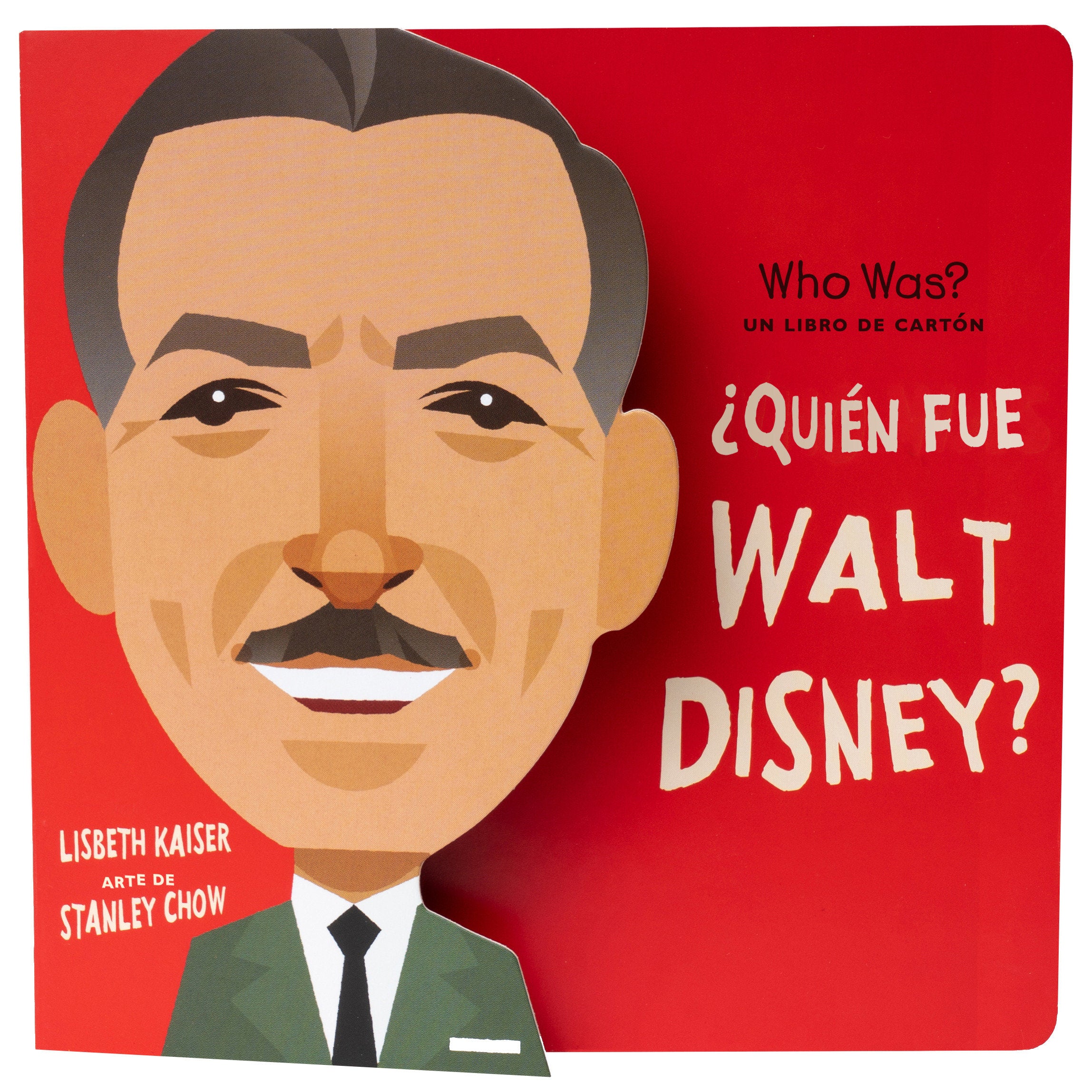 ¿Quién fue Walt Disney?: ¿Quién fue? Un libro de cartón