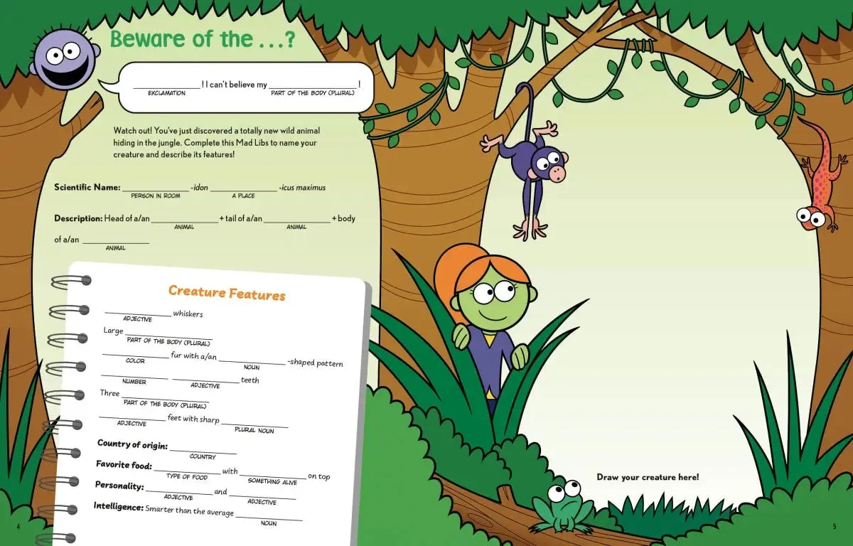 Mad Libs Wild, Wild Words Activity Book US - Paperback / softback