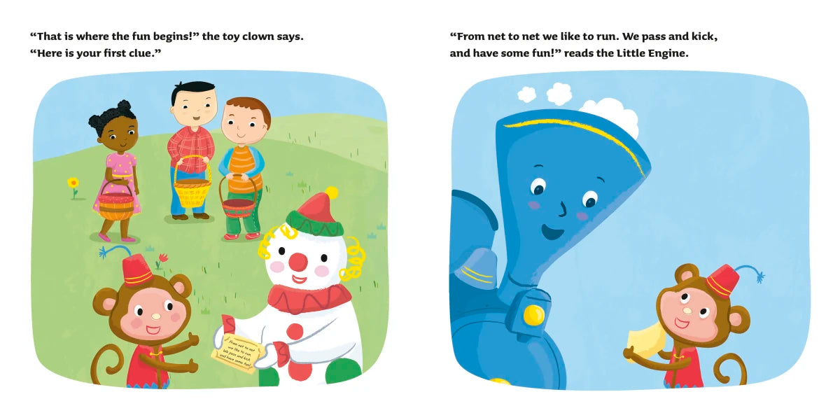 The Little Engine's Easter Egg Hunt US - Board book
