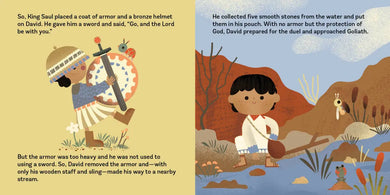 The Story of David and Goliath US - Board book
