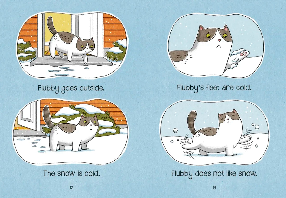 Flubby Does Not Like Snow US - Hardback