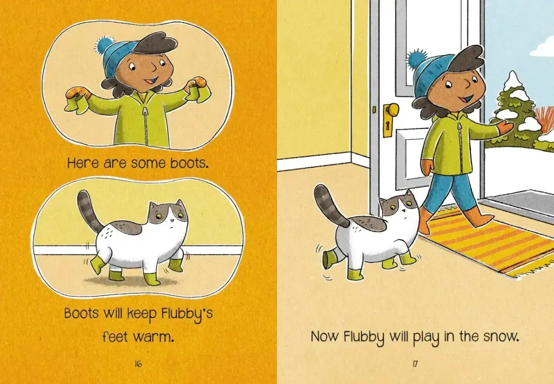 Flubby Does Not Like Snow US - Hardback