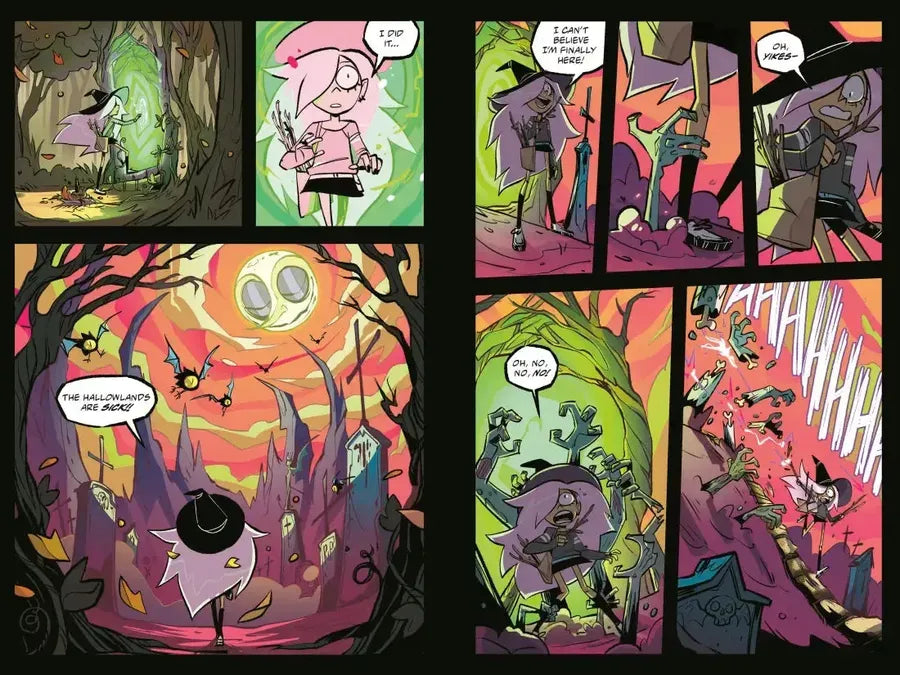 Hellaween: Spellbent: A Graphic Novel US - Paperback / softback