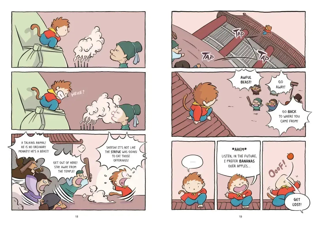 Monkey King and the World of Myths: The Monster and the Maze US - Hardback