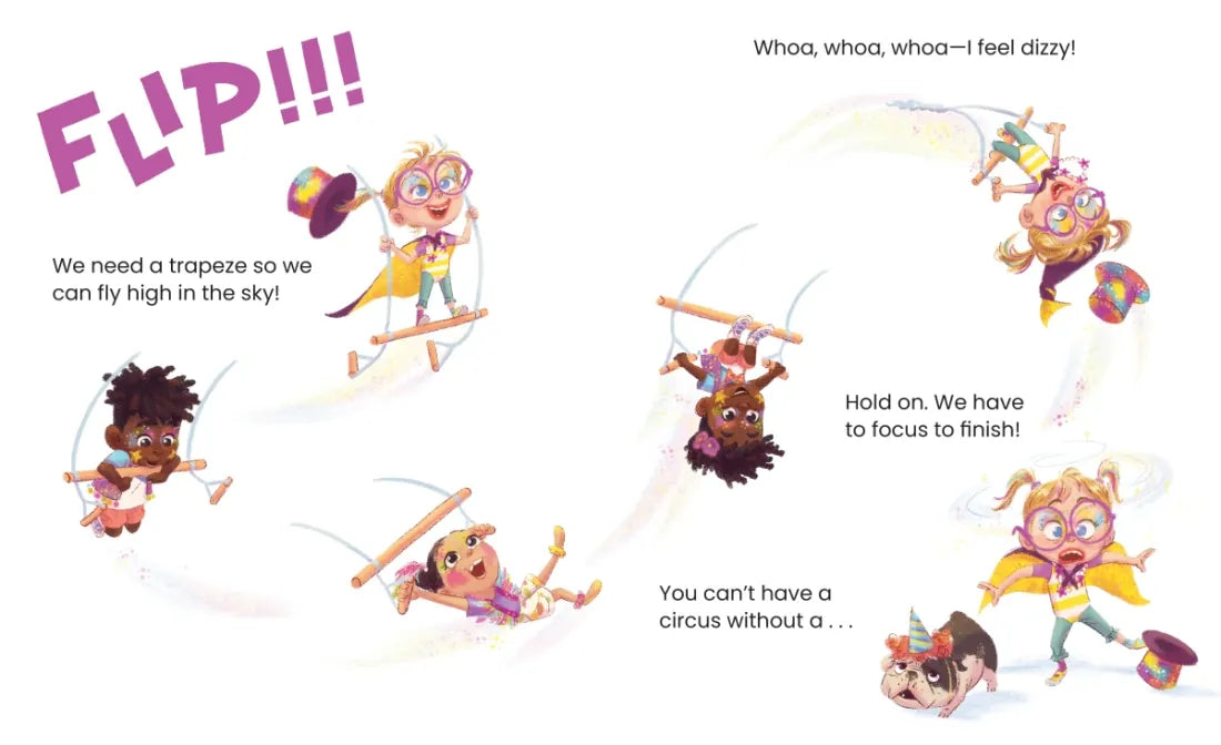 Busy Betty & the Circus Surprise US - Hardback
