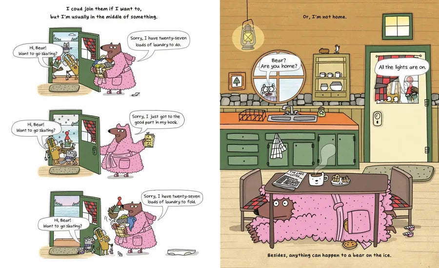 Bear in a Bathrobe US - Hardback