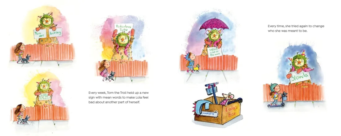 Lola and the Troll US - Hardback