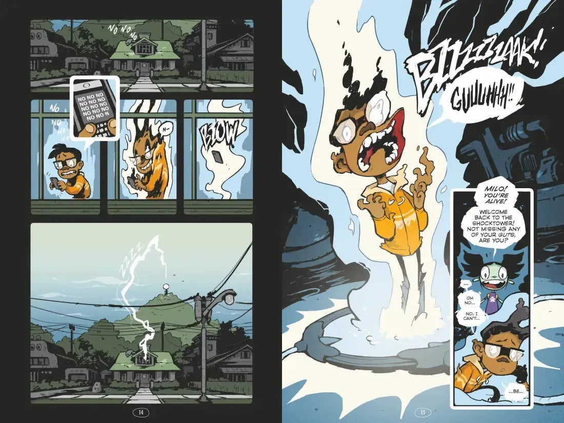 Shock City: A Graphic Novel US - Hardback