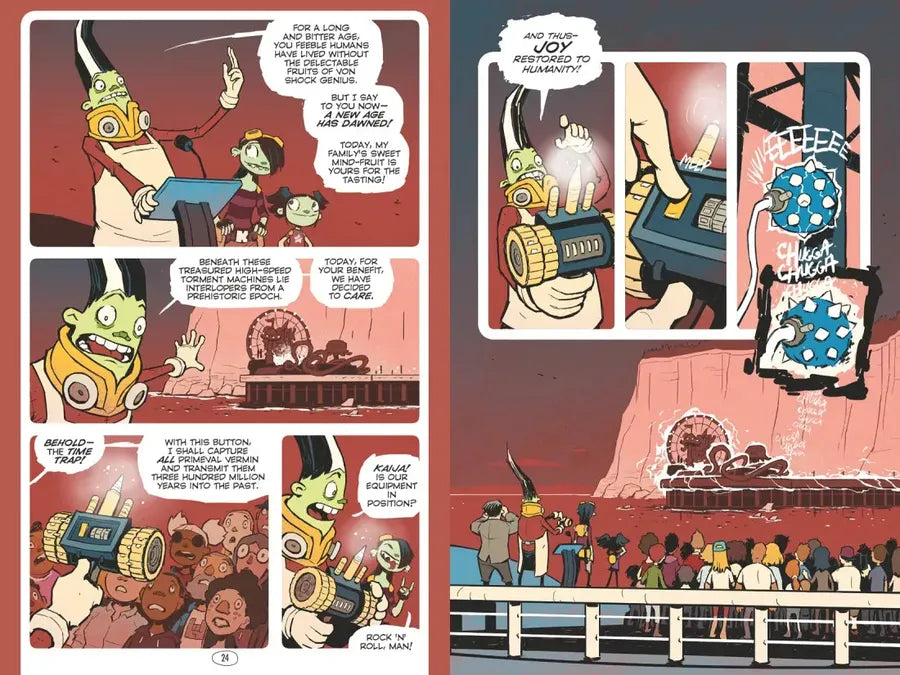 Shock City Punks: A Graphic Novel US - Paperback / softback
