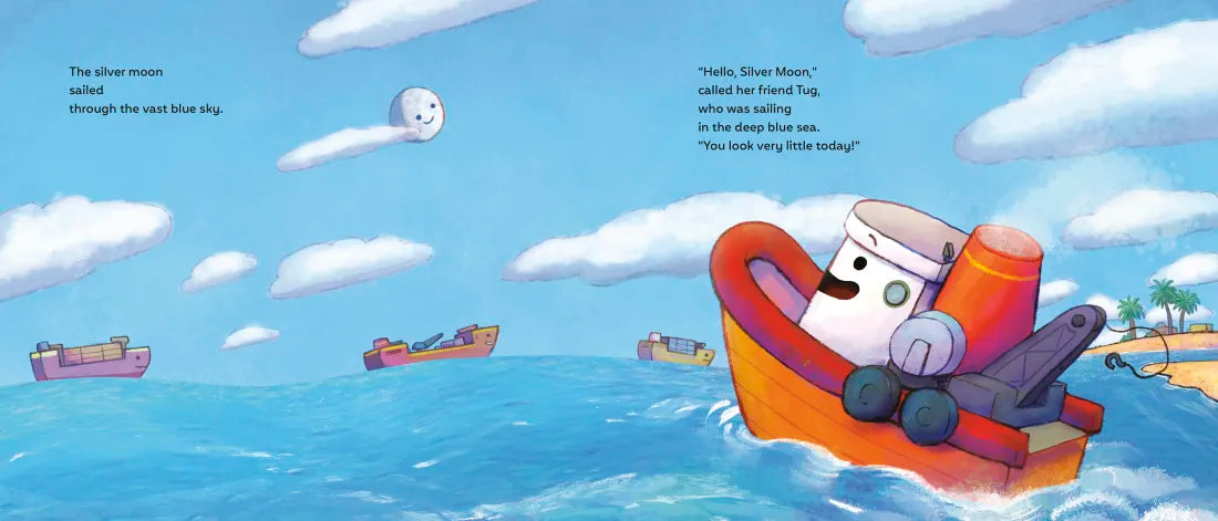 The Tugboat and the Silver Moon US - Hardback