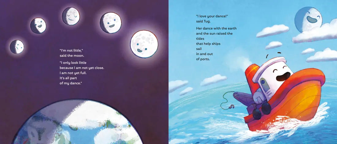 The Tugboat and the Silver Moon US - Hardback