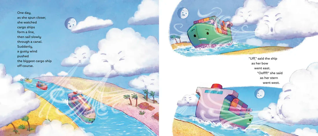 The Tugboat and the Silver Moon US - Hardback