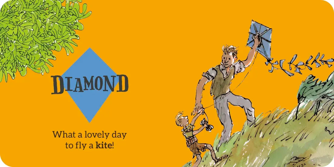 Roald Dahl Shapes US - Board book