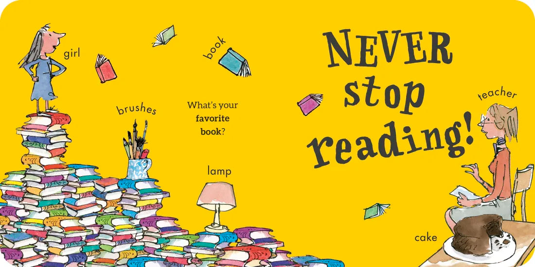Roald Dahl Words US - Board book
