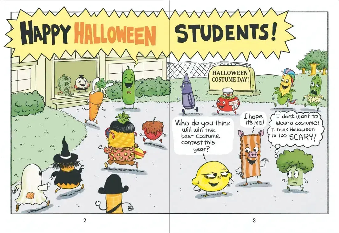 Cookie & Broccoli: Scariest Halloween Ever!: A Graphic Novel US - Paperback / softback