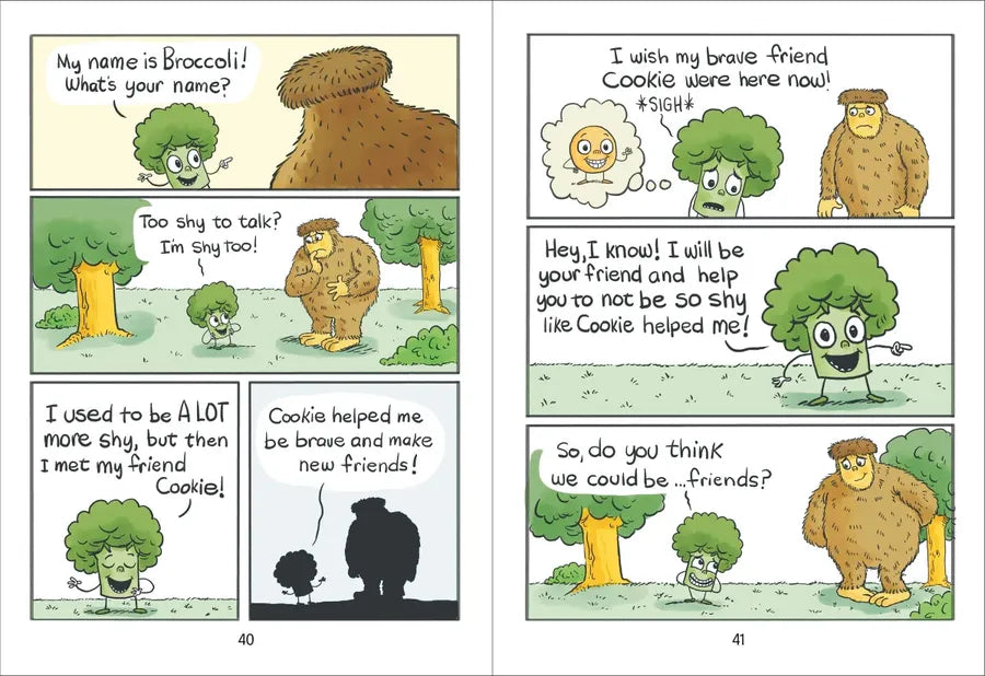 Cookie & Broccoli: Scariest Halloween Ever!: A Graphic Novel US - Hardback