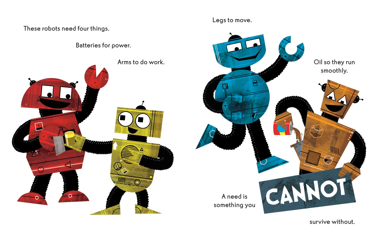 Wants vs. Needs vs. Robots US - Hardback