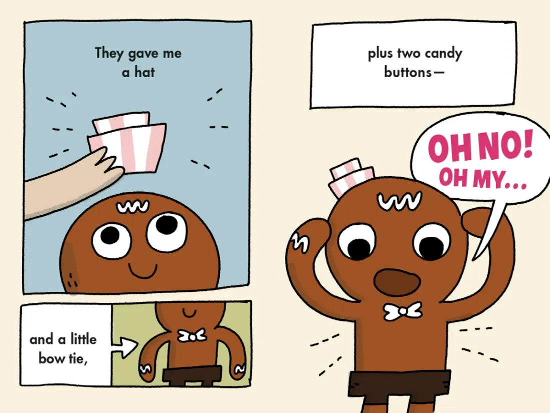 The Gingerbread Man: Buttons on the Loose: A Graphic Novel US - Paperback / softback
