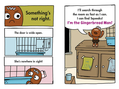The Gingerbread Man: Class Pet on the Loose: A Graphic Novel US - Hardback