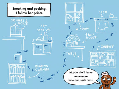The Gingerbread Man: Class Pet on the Loose: A Graphic Novel US - Hardback