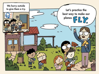 The Gingerbread Man: Paper Airplanes on the Loose: A Graphic Novel US - Hardback