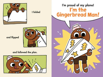 The Gingerbread Man: Paper Airplanes on the Loose: A Graphic Novel US - Paperback / softback