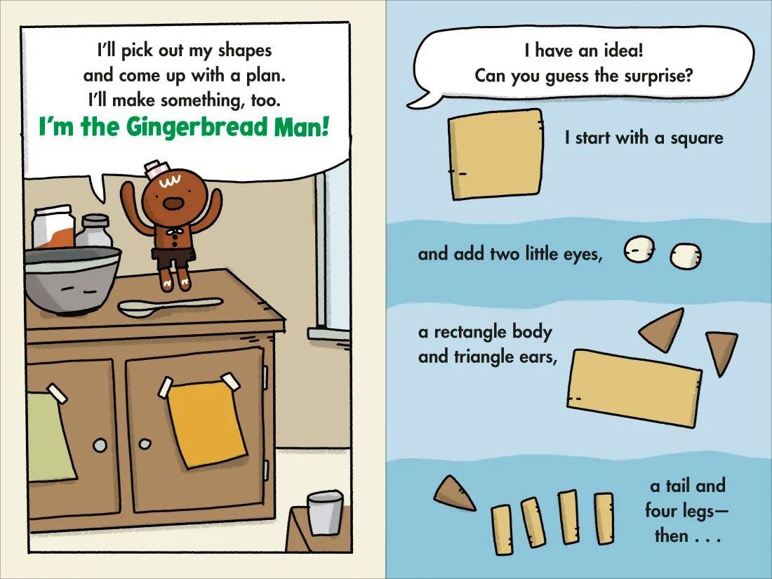 The Gingerbread Man: New Friend on the Loose: A Graphic Novel US - Hardback
