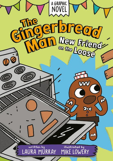 The Gingerbread Man: New Friend on the Loose: A Graphic Novel-Graphic novel / Comic book / Manga: genres-買書書 BuyBookBook