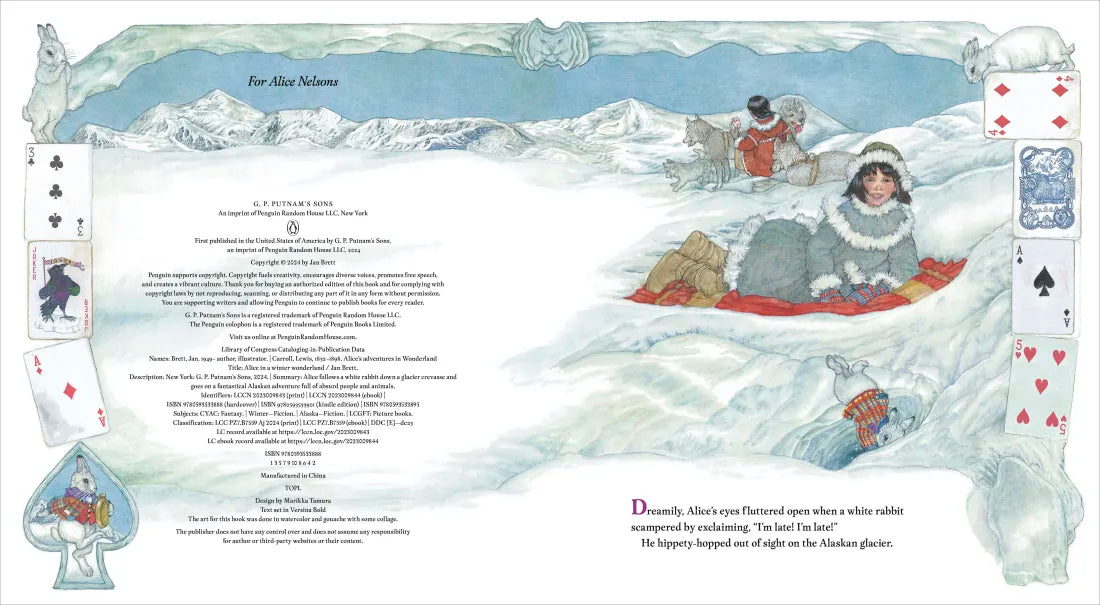 Alice in a Winter Wonderland US - Hardback
