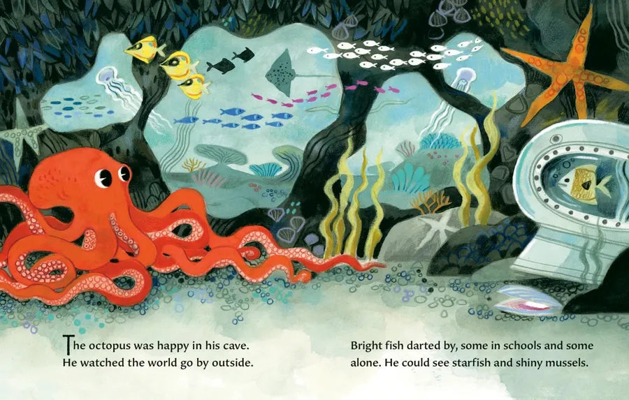 The Octopus Escapes US - Board book