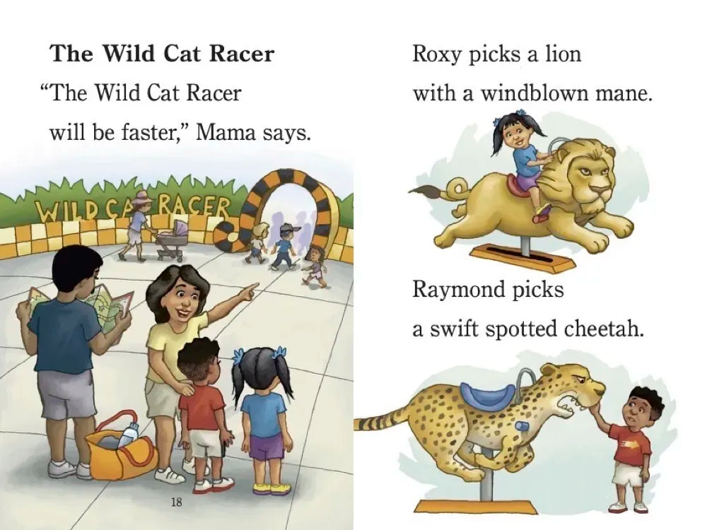 Ready? Set. Rides! (Raymond and Roxy) US - Paperback / softback