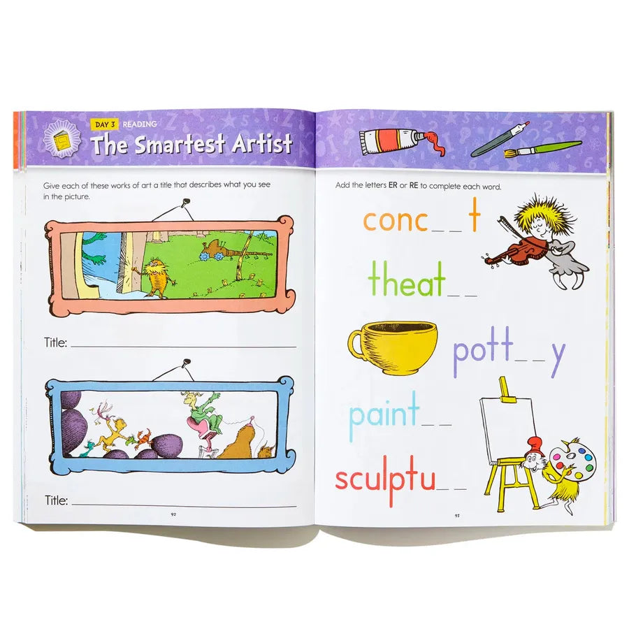 Summer with Seuss Workbook: Grades K-1 US - Paperback / softback