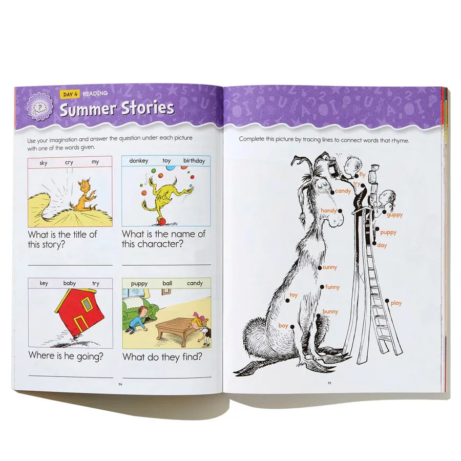 Summer with Seuss Workbook: Grades 1-2 US - Paperback / softback