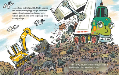 I'm a Garbage Truck US - Hardback